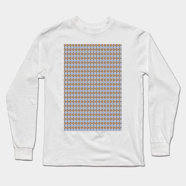 Pattern 593 by Kristalin Davis Long Sleeve T-Shirt by Kristalin Davis